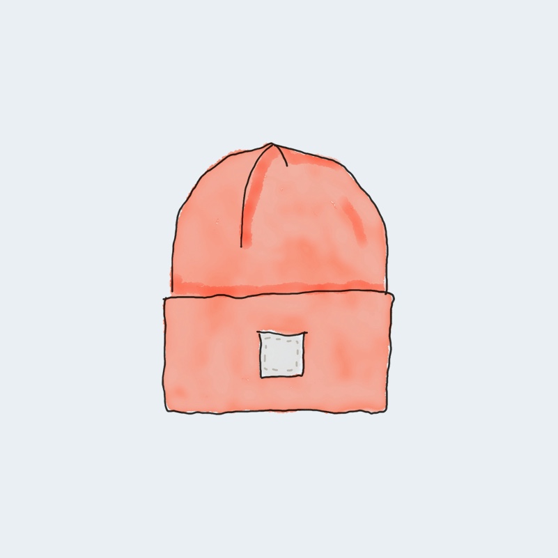 Beanie with Logo - Image 2